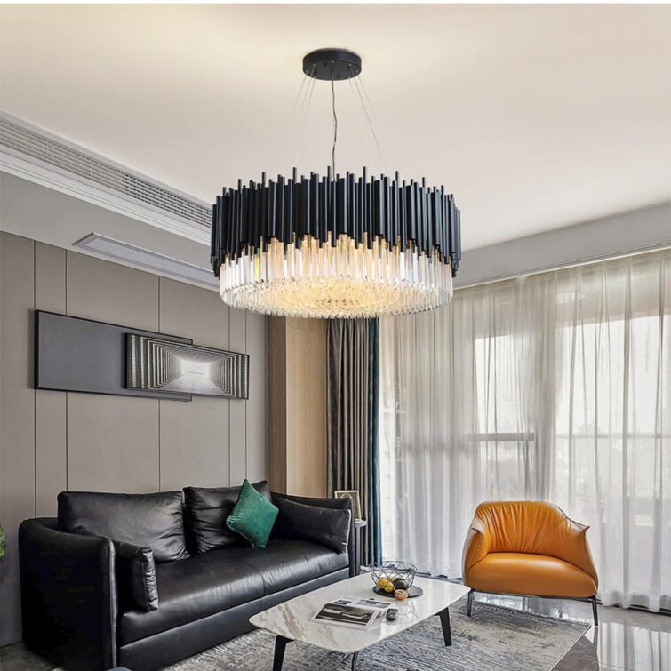 Modern dining room on sale chandelier lighting